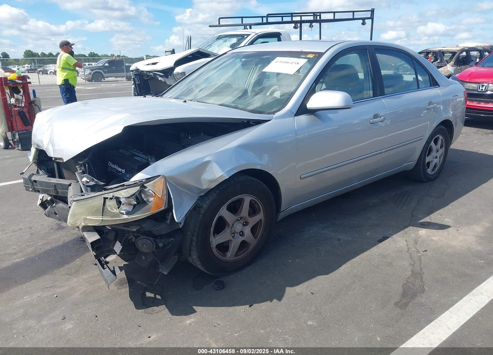 2006 HYUNDAI SONATA GLS VIN: 5NPEU46CX6H062858