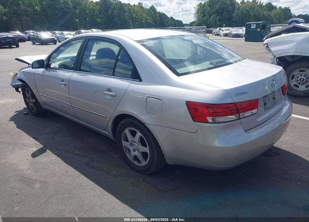 2006 HYUNDAI SONATA GLS VIN: 5NPEU46CX6H062858