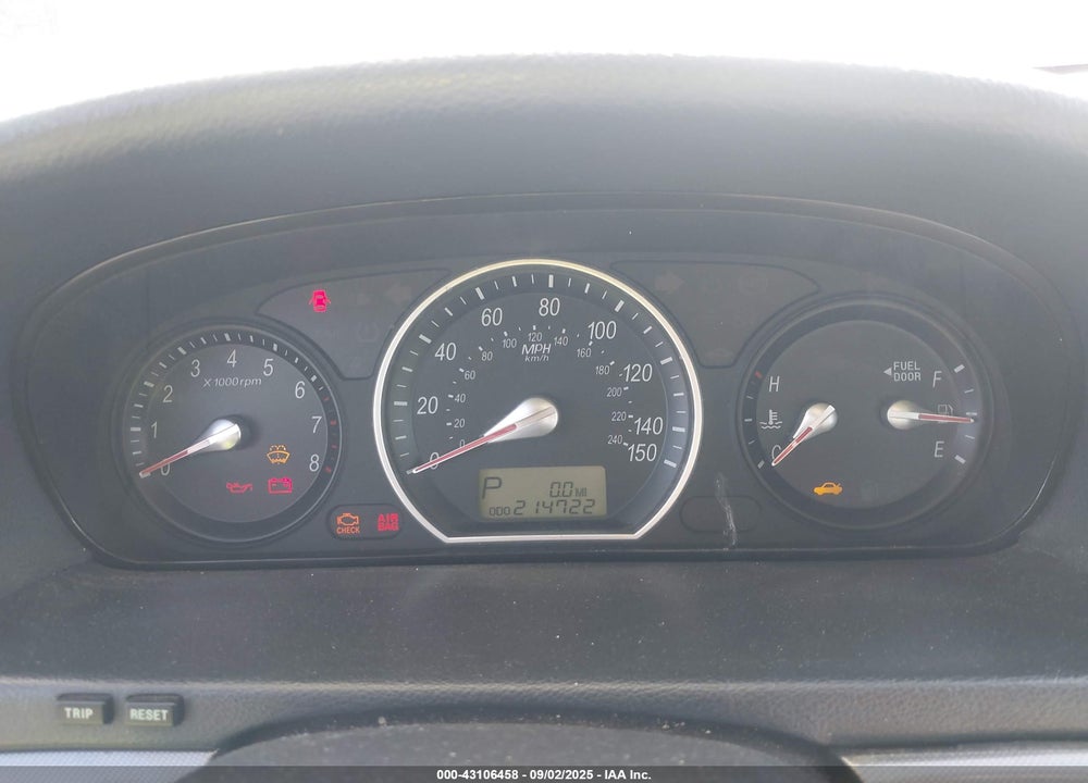 2006 HYUNDAI SONATA GLS VIN: 5NPEU46CX6H062858
