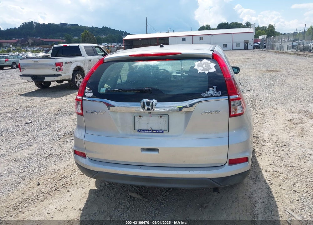 2016 HONDA CR-V LX VIN: 5J6RM4H38GL129205