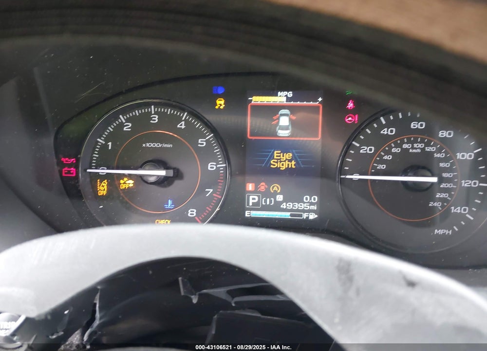 2021 SUBARU CROSSTREK VIN: JF2GTAPC8M8233287