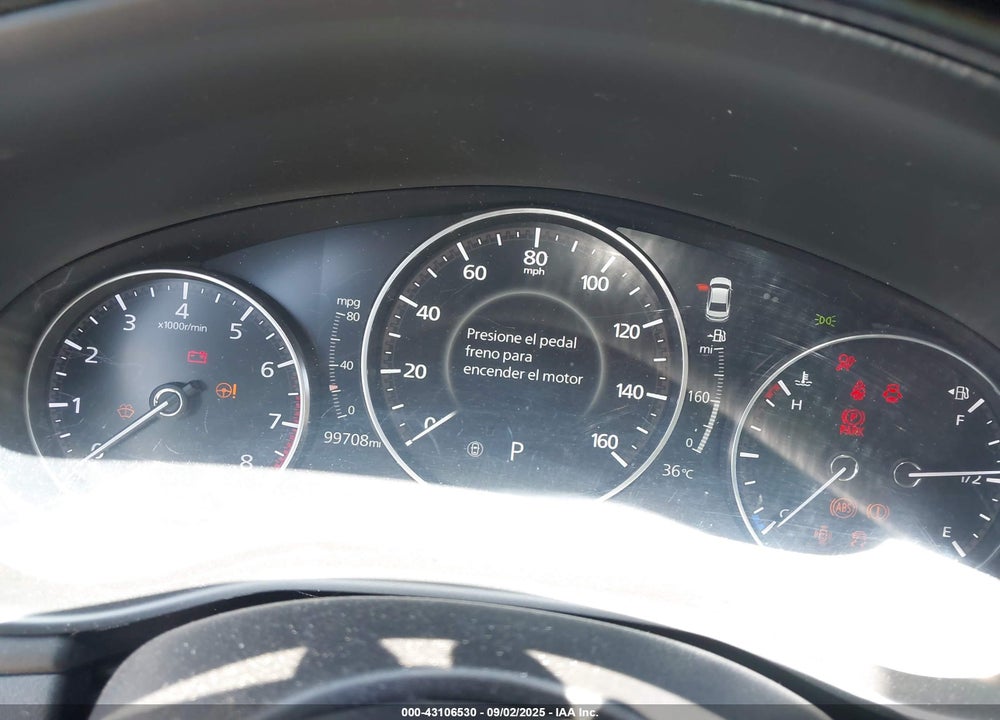 2021 MAZDA 3 VIN: JM1BPABLXM1324400