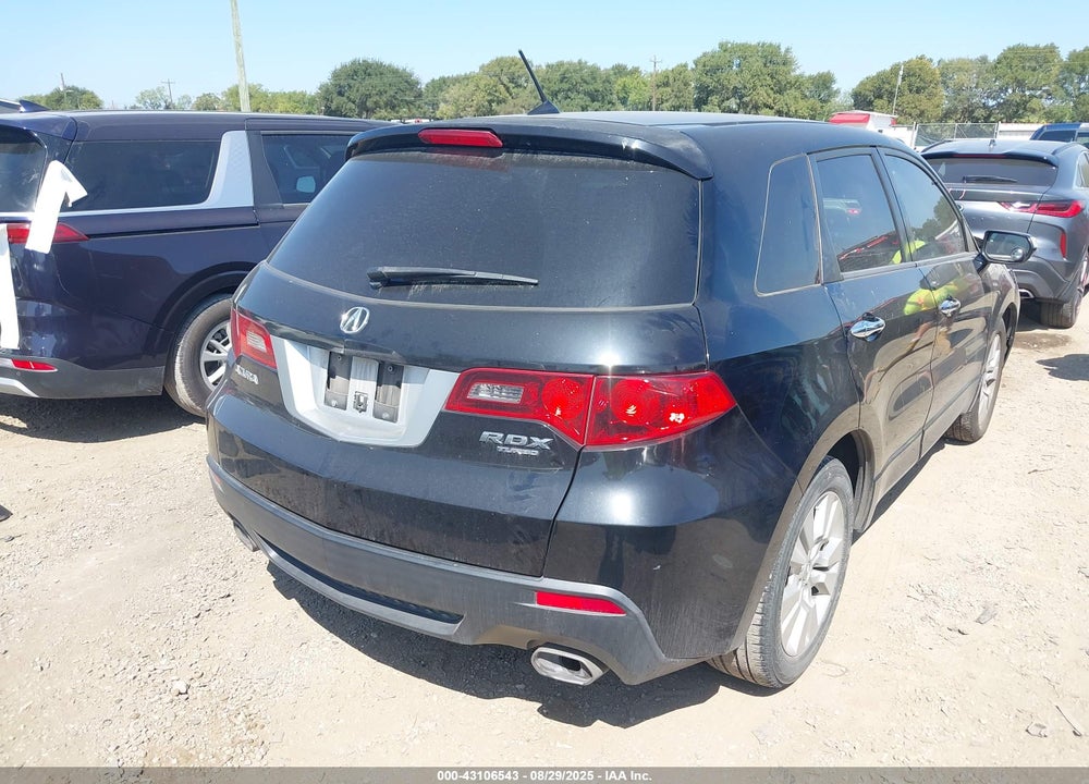 2011 ACURA RDX VIN: 5J8TB2H20BA000040