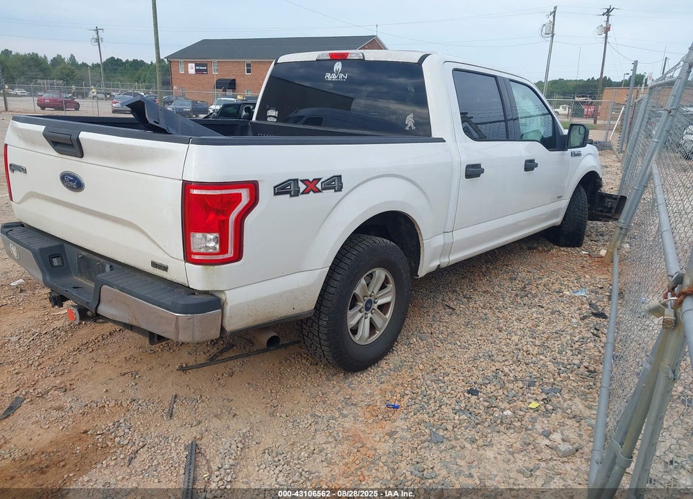 2015 FORD F-150 XLT VIN: 1FTEW1EP4FKD40023