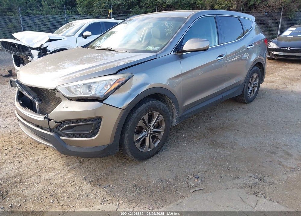 2014 HYUNDAI SANTA FE VIN: 5XYZT3LB7EG193925