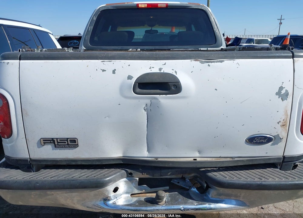 2002 FORD F-150 LARIAT/XLT VIN: 1FTRW08L12KA05431