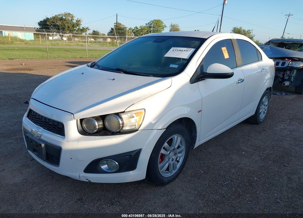 2012 CHEVROLET SONIC VIN: 1G1JE5SH6C4173162
