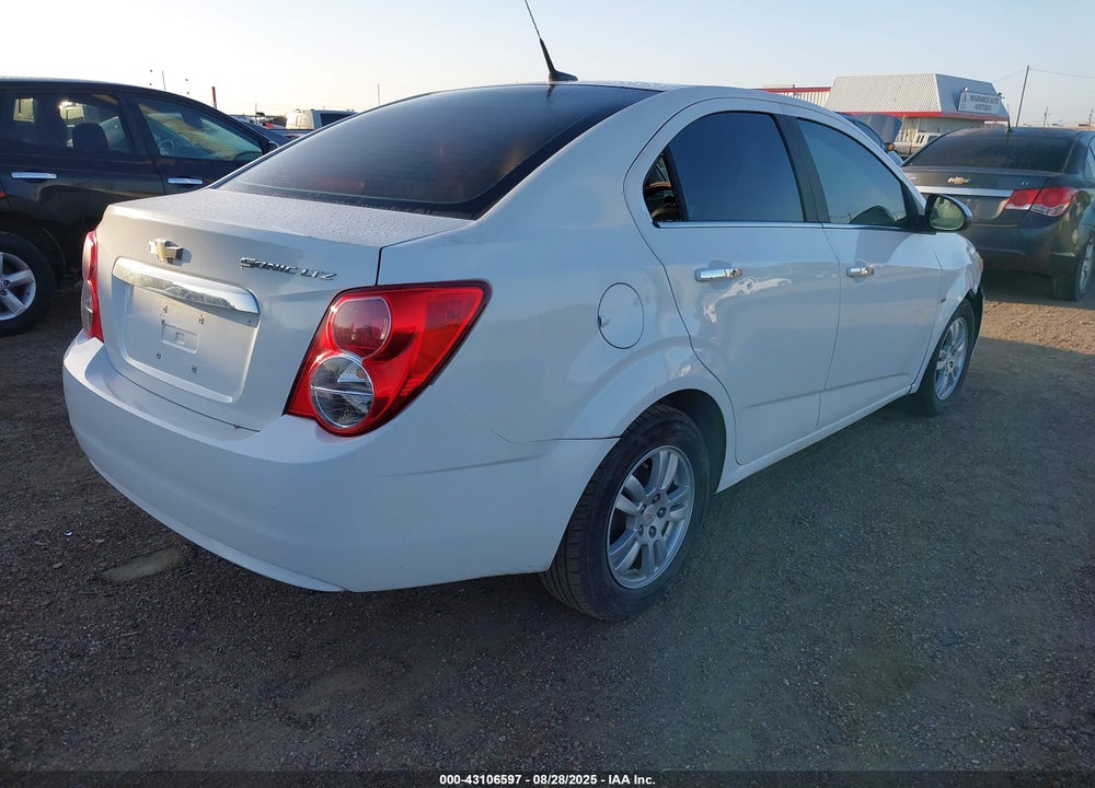 2012 CHEVROLET SONIC VIN: 1G1JE5SH6C4173162