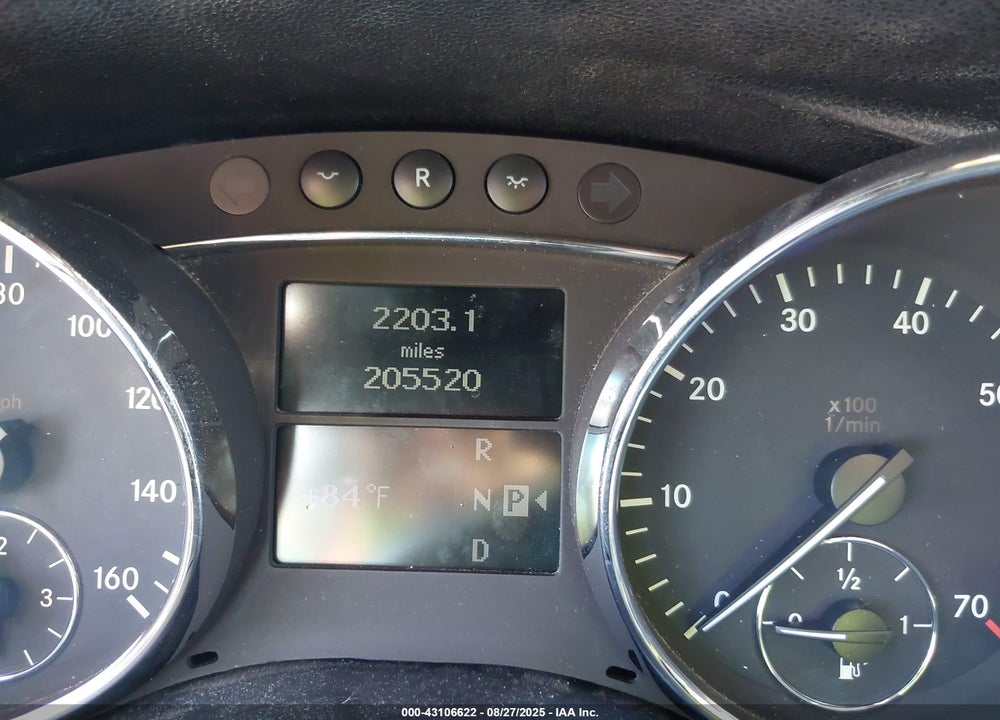 2006 MERCEDES-BENZ R 350 4MATIC VIN: 4JGCB65E86A004262