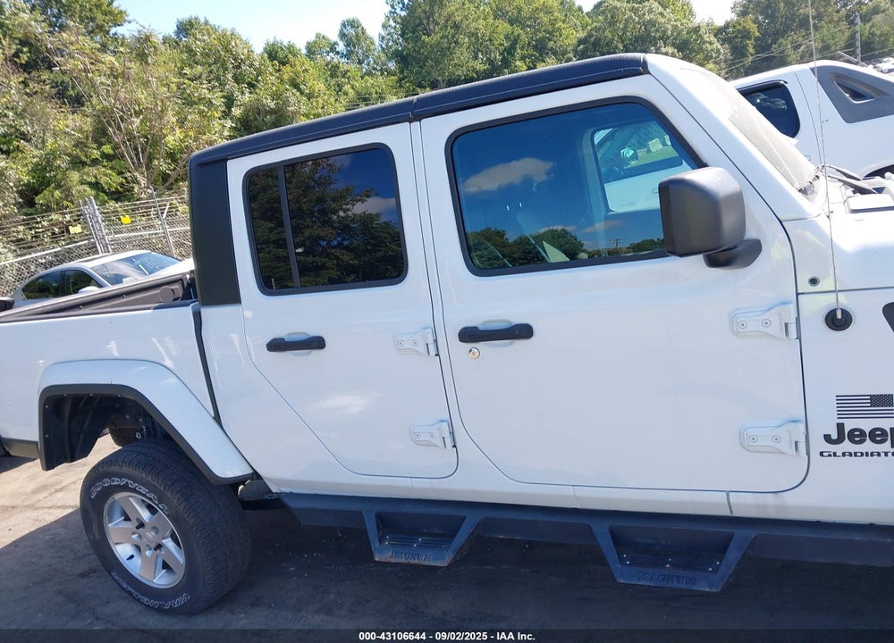 2021 JEEP GLADIATOR FREEDOM 4X4 VIN: 1C6HJTAG3ML577615