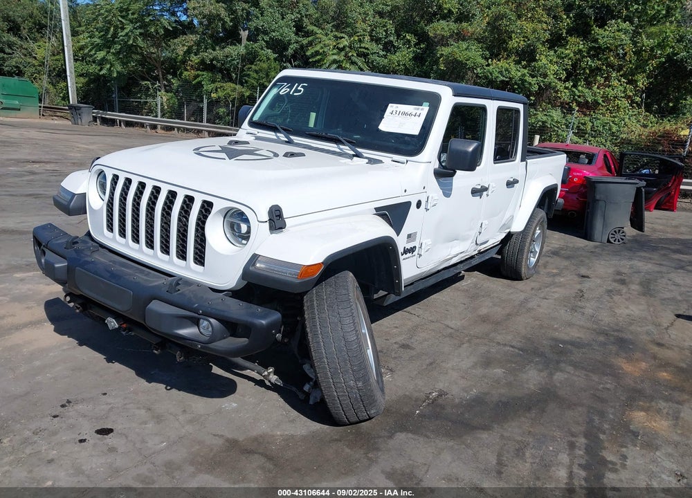 2021 JEEP GLADIATOR FREEDOM 4X4 VIN: 1C6HJTAG3ML577615