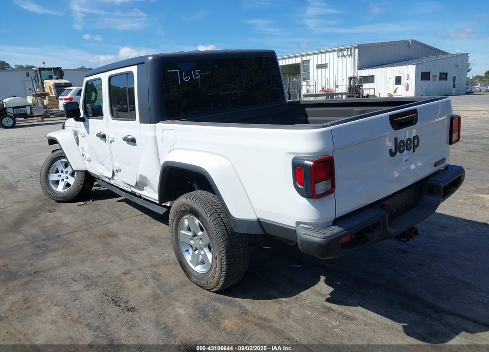 2021 JEEP GLADIATOR FREEDOM 4X4 VIN: 1C6HJTAG3ML577615