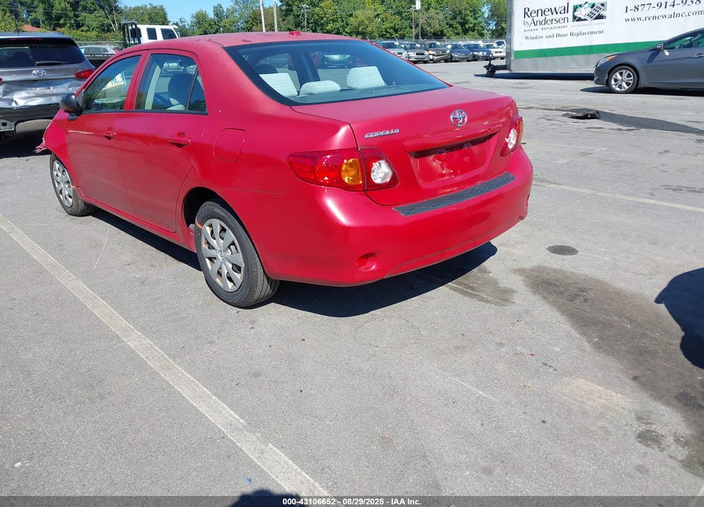 2009 TOYOTA COROLLA VIN: JTDBL40E999064520