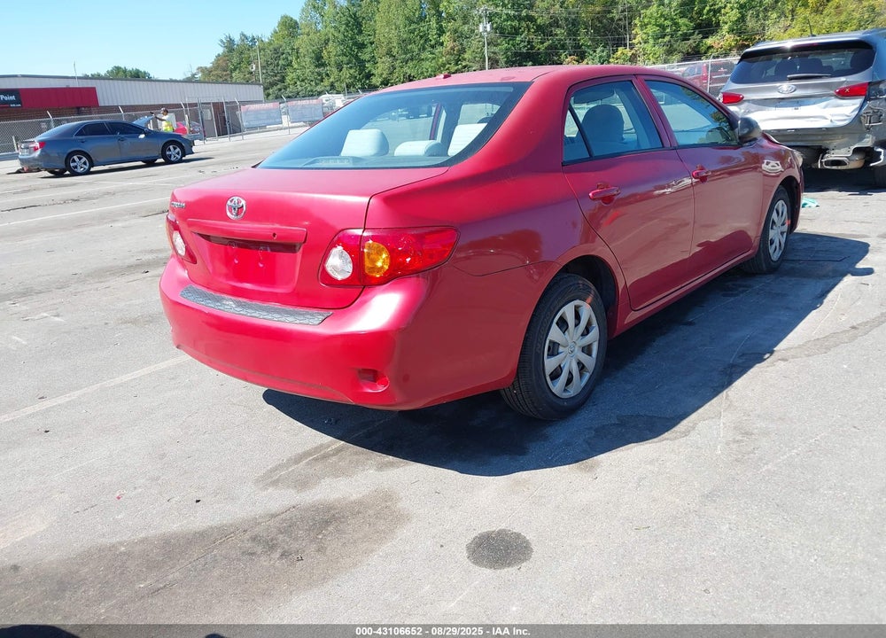 2009 TOYOTA COROLLA VIN: JTDBL40E999064520