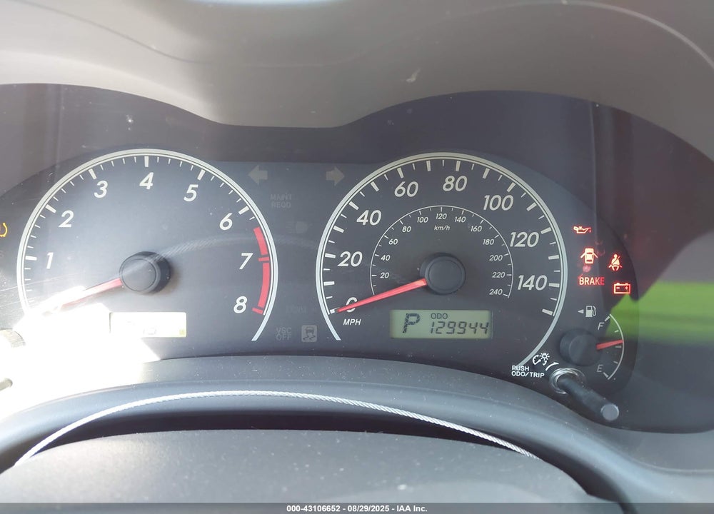 2009 TOYOTA COROLLA VIN: JTDBL40E999064520