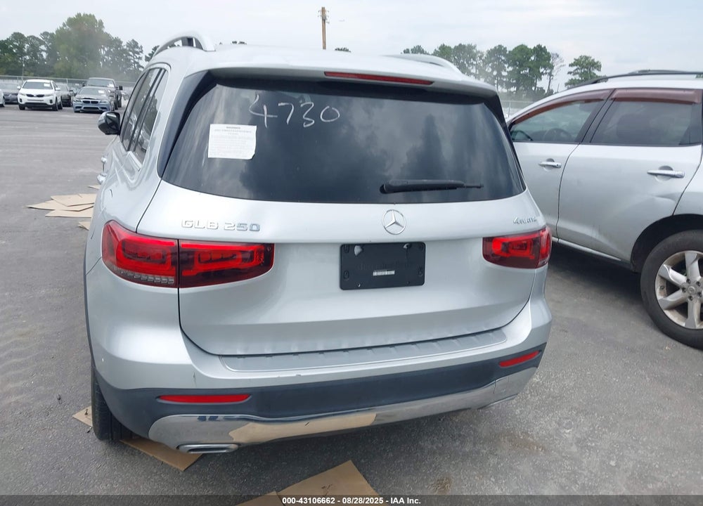 2020 MERCEDES-BENZ GLB 250 4MATIC VIN: W1N4M4HB8LW049749