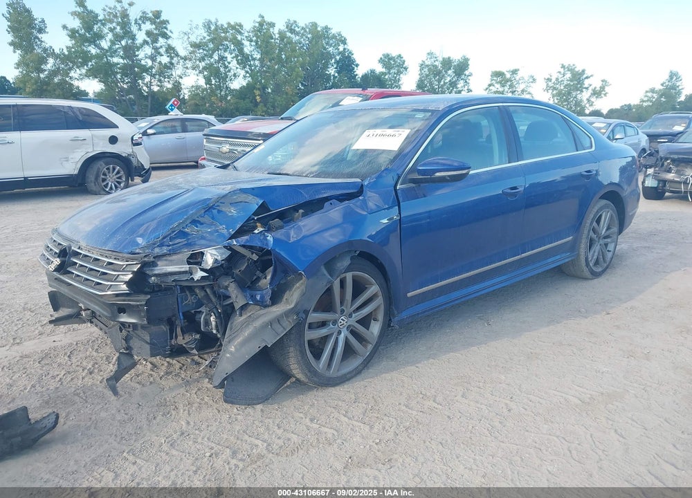 2017 VOLKSWAGEN PASSAT 1.8T R-LINE VIN: 1VWDT7A39HC033595