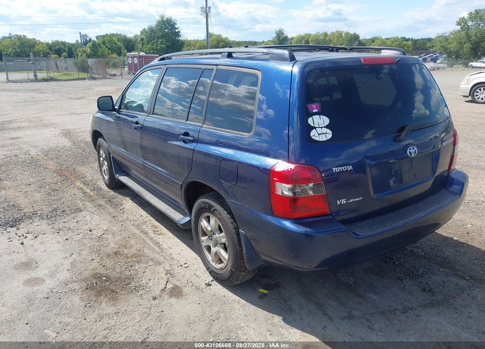 2004 TOYOTA HIGHLANDER V6 VIN: JTEEP21A440002727