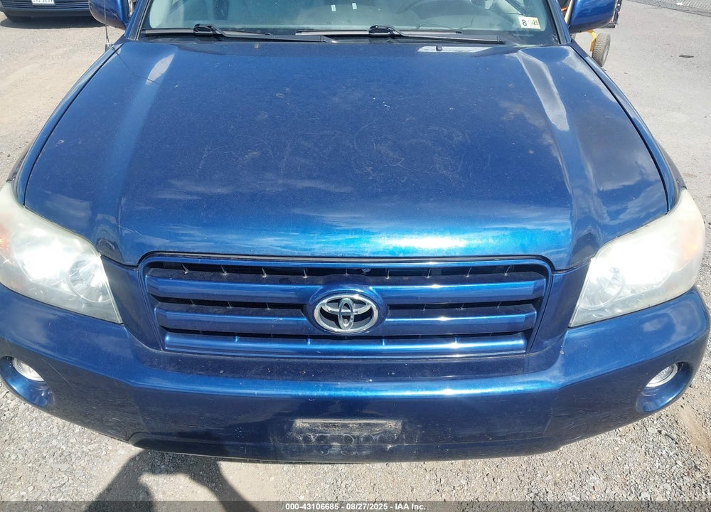 2004 TOYOTA HIGHLANDER V6 VIN: JTEEP21A440002727