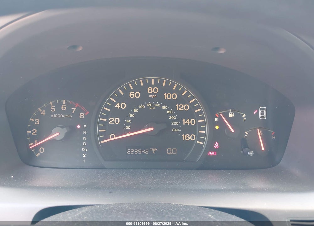 2003 HONDA ACCORD 2.4 LX VIN: 1HGCM56303A127184