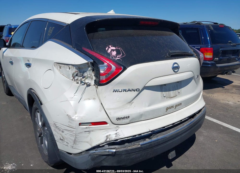2015 NISSAN MURANO VIN: 5N1AZ2MH6FN214133