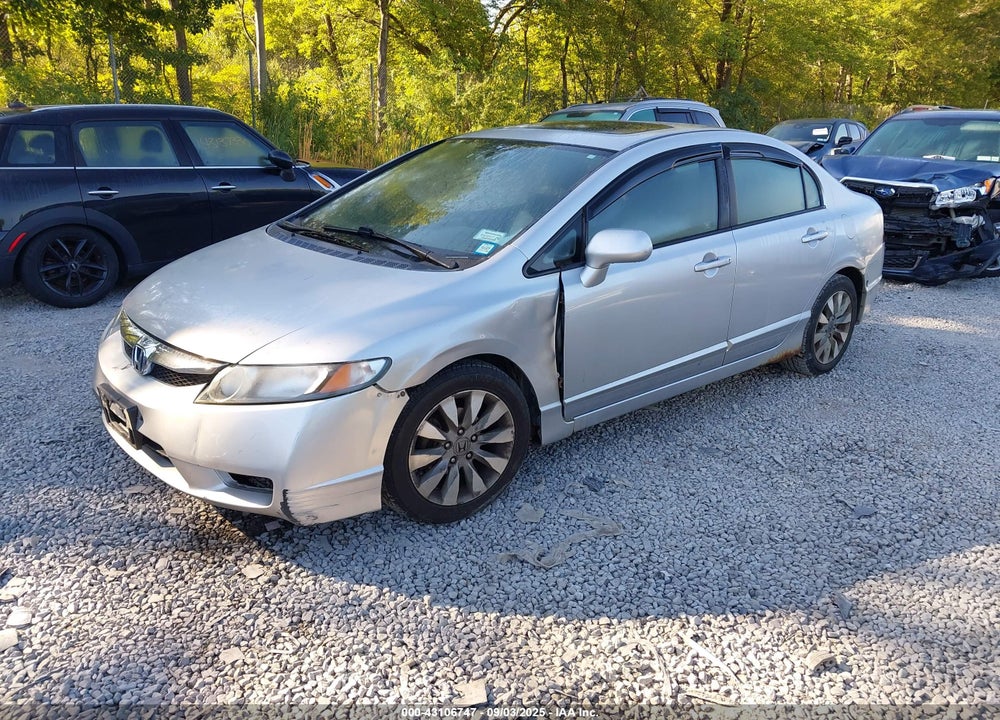 2009 HONDA CIVIC VIN: 2HGFA16879H547237
