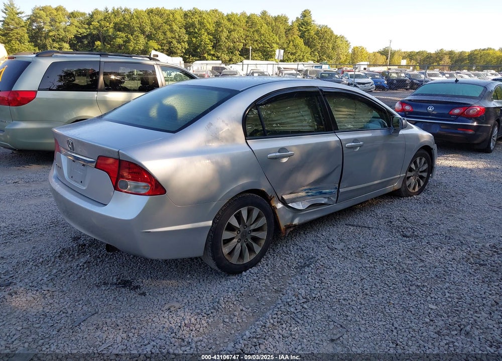2009 HONDA CIVIC VIN: 2HGFA16879H547237