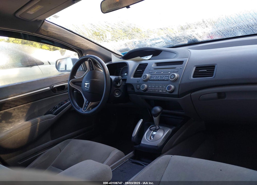 2009 HONDA CIVIC VIN: 2HGFA16879H547237