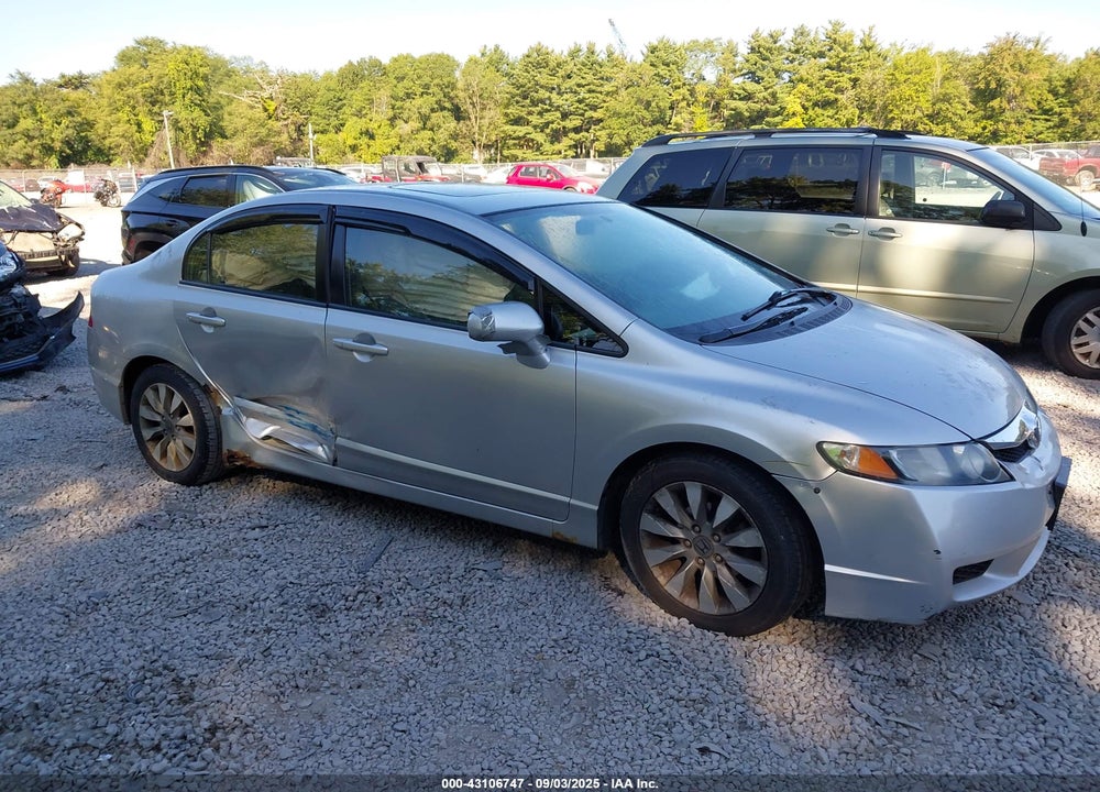 2009 HONDA CIVIC VIN: 2HGFA16879H547237