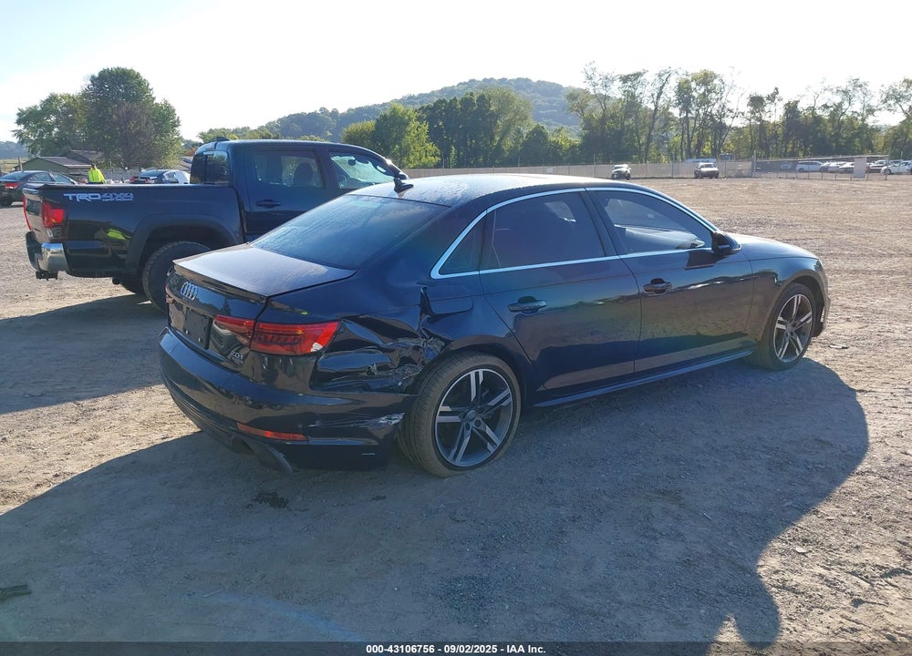 2017 AUDI A4 VIN: WAUENAF48HN032441