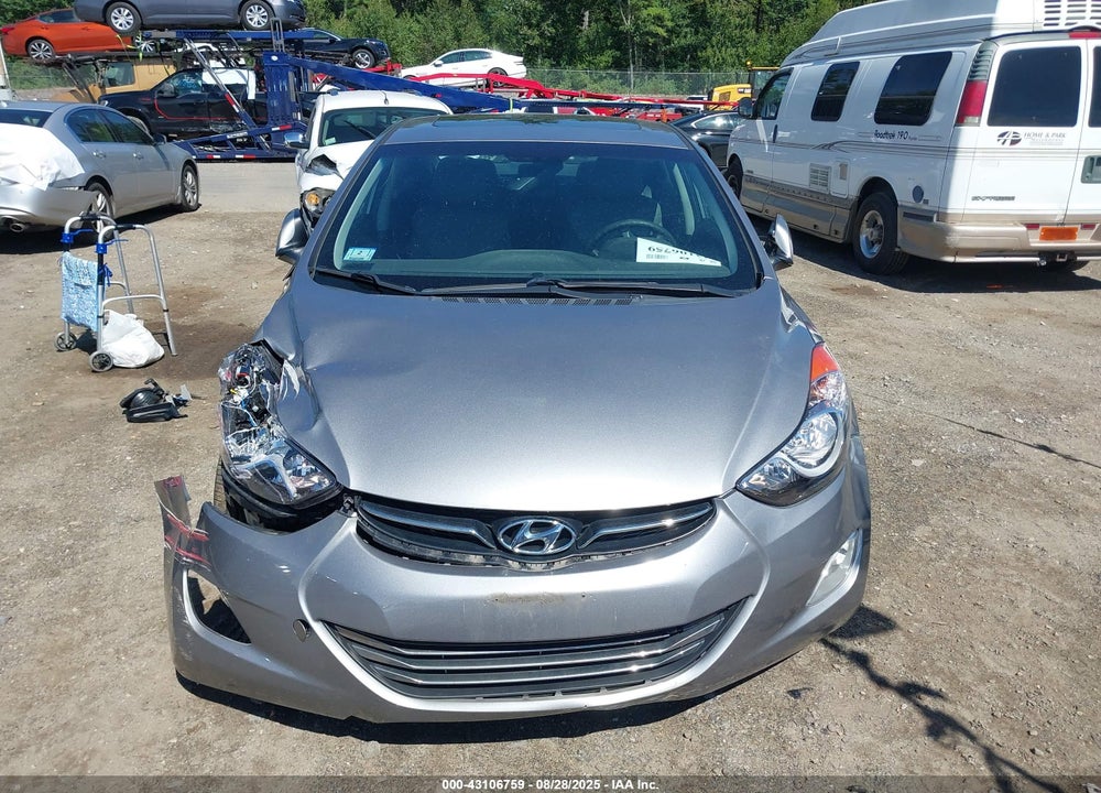 2011 HYUNDAI ELANTRA LIMITED (ULSAN PLANT) VIN: KMHDH4AE2BU158620
