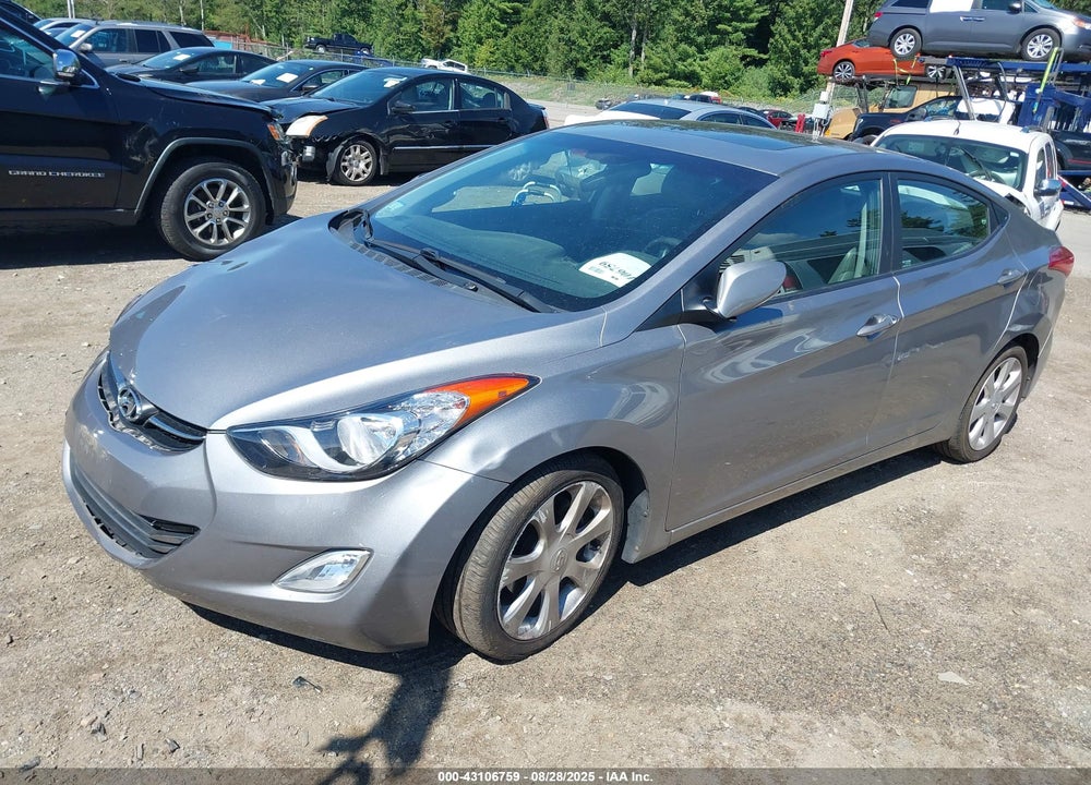 2011 HYUNDAI ELANTRA LIMITED (ULSAN PLANT) VIN: KMHDH4AE2BU158620