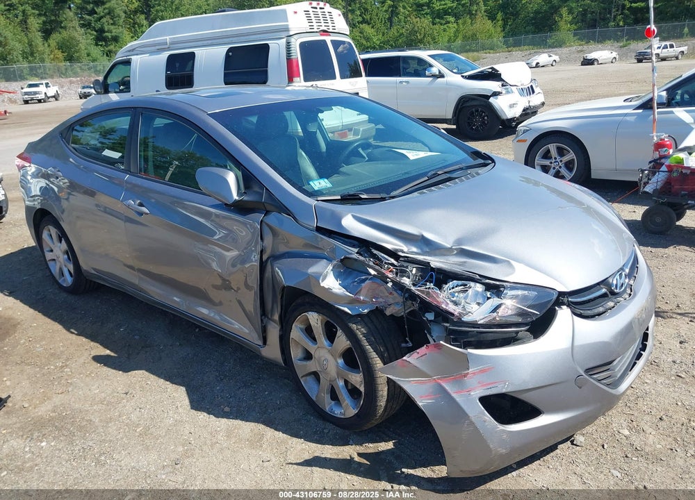 2011 HYUNDAI ELANTRA LIMITED (ULSAN PLANT) VIN: KMHDH4AE2BU158620
