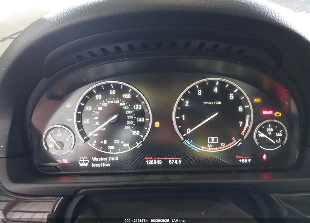 2016 BMW 5 SERIES VIN: WBA5B3C57GG252898