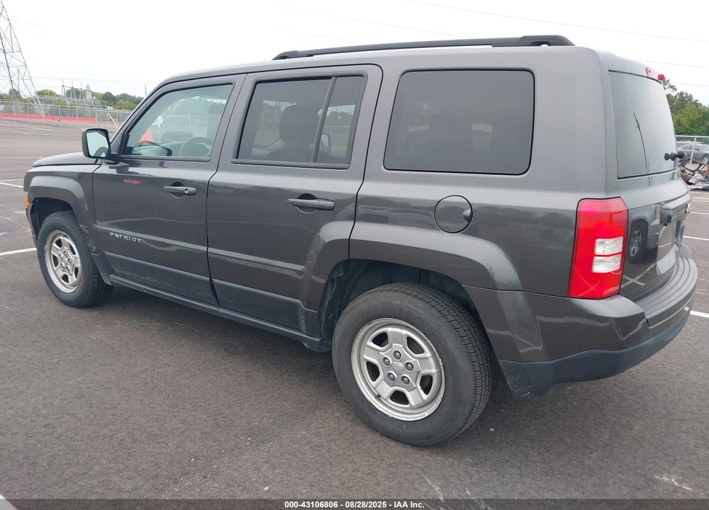 2014 JEEP PATRIOT VIN: 1C4NJPBA3ED789228