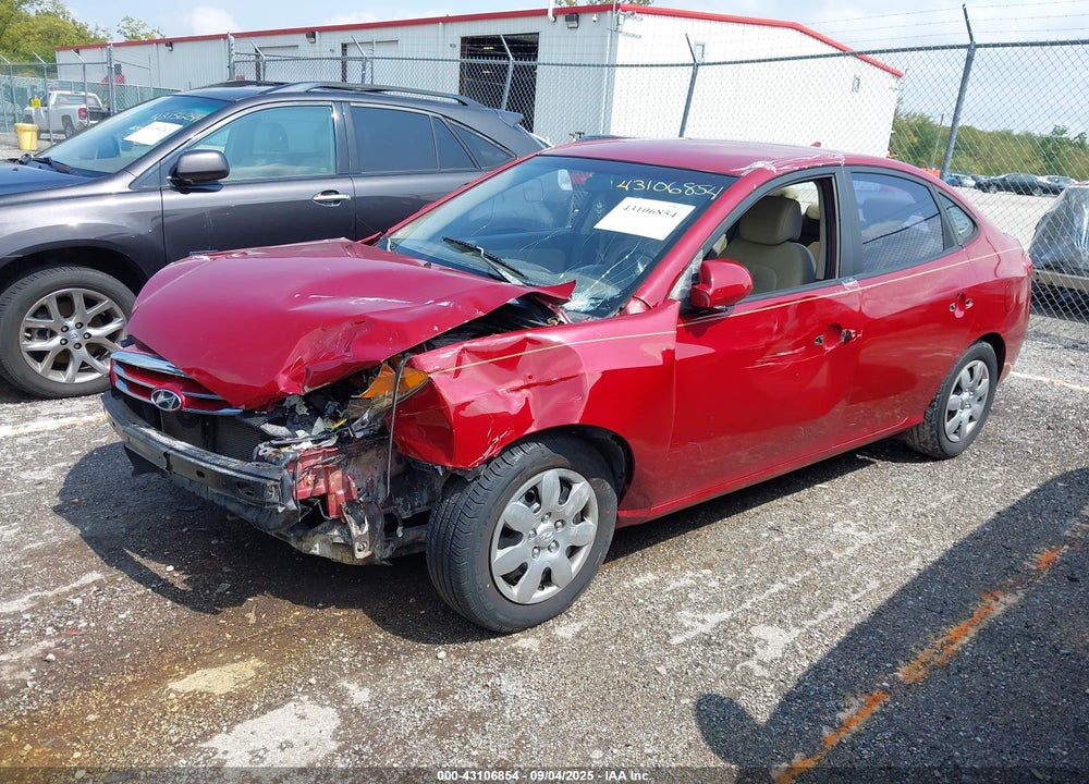 2010 HYUNDAI ELANTRA GLS VIN: KMHDU4AD5AU866734