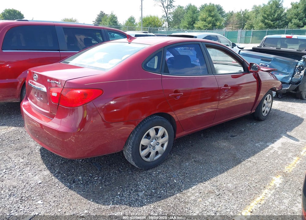 2010 HYUNDAI ELANTRA GLS VIN: KMHDU4AD5AU866734