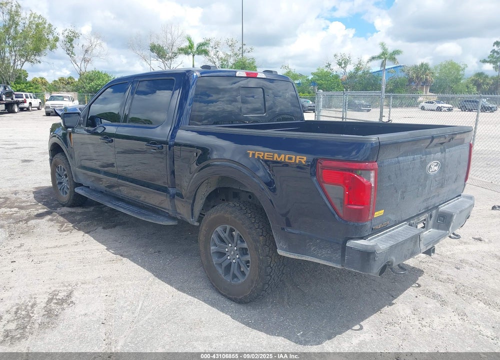 2025 FORD F-150 TREMOR VIN: 1FTFW4L54SFA22493