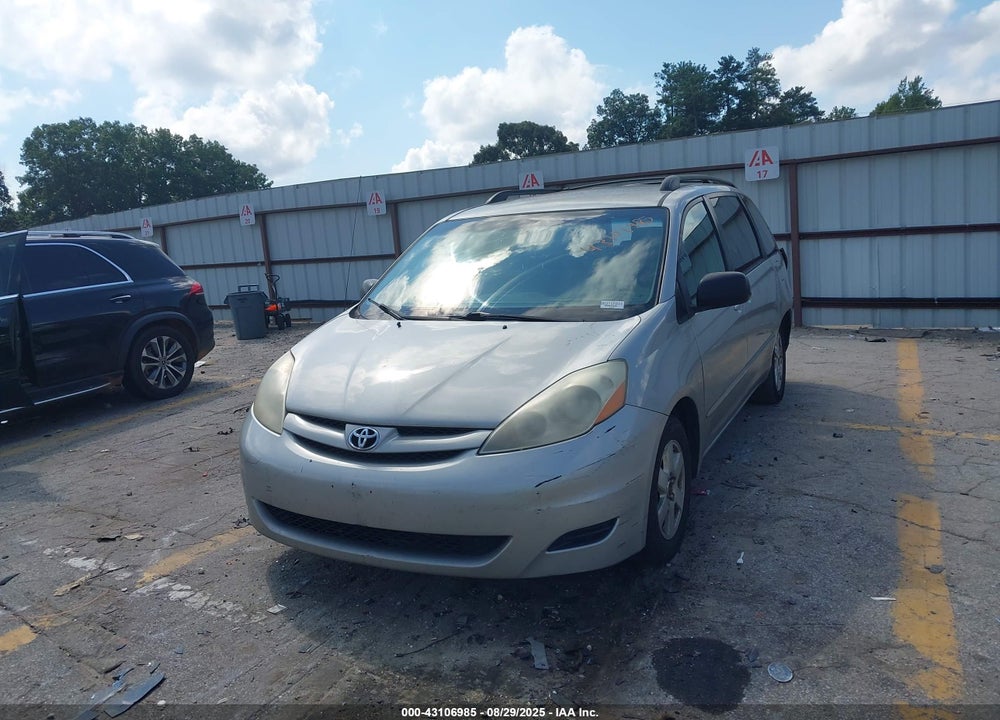 2007 TOYOTA SIENNA LE VIN: 5TDZK23C97S076505