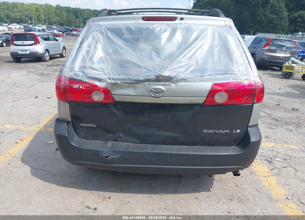 2007 TOYOTA SIENNA LE VIN: 5TDZK23C97S076505