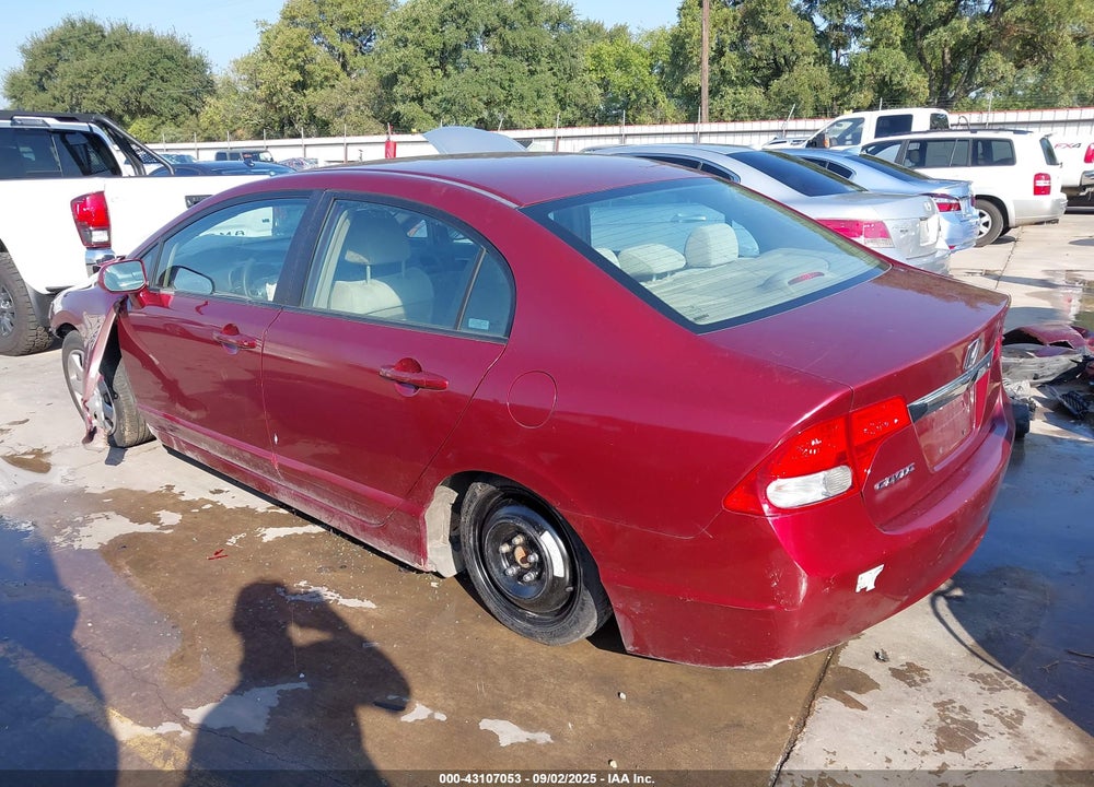 2009 HONDA CIVIC VIN: 19XFA16519E003882