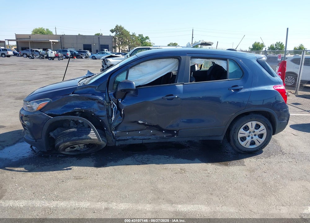 2018 CHEVROLET TRAX VIN: 3GNCJKSB6JL259169