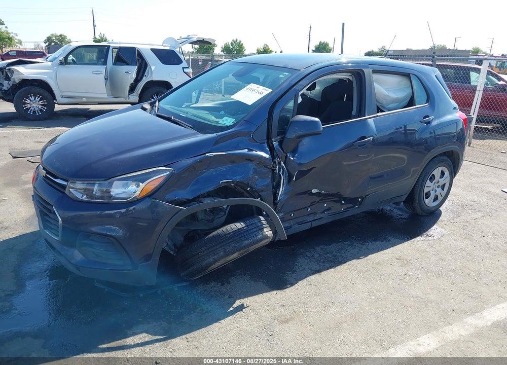 2018 CHEVROLET TRAX VIN: 3GNCJKSB6JL259169