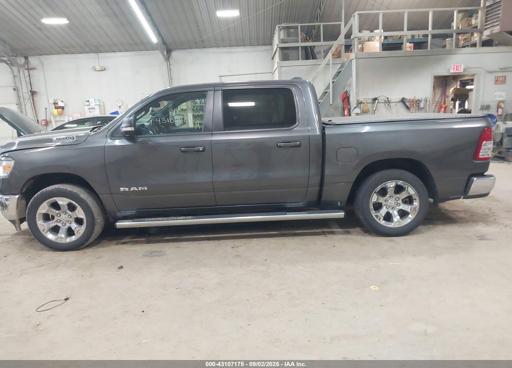2022 RAM 1500 BIG HORN 4X4 5'7 BOX VIN: 1C6RRFFG2NN410725