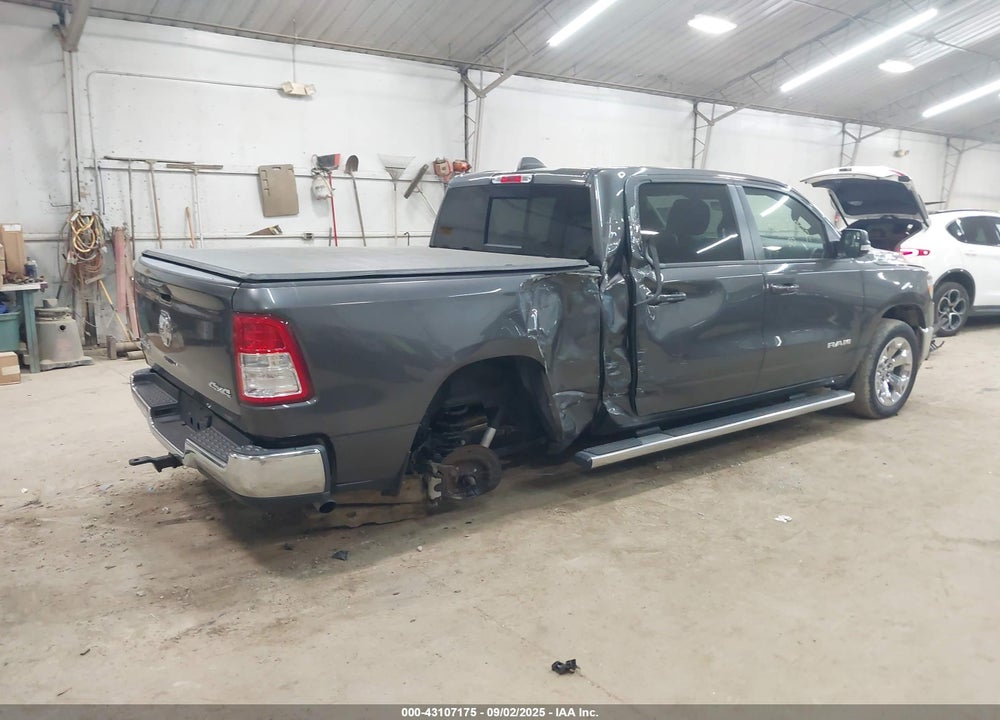 2022 RAM 1500 BIG HORN 4X4 5'7 BOX VIN: 1C6RRFFG2NN410725