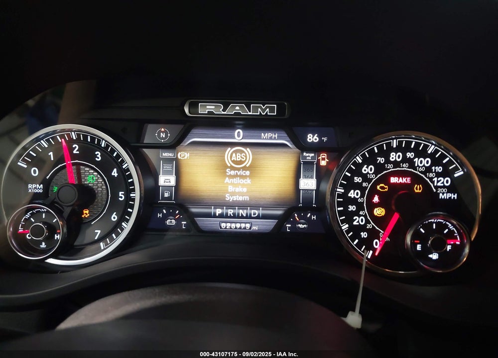 2022 RAM 1500 BIG HORN 4X4 5'7 BOX VIN: 1C6RRFFG2NN410725