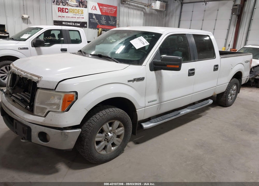 2011 FORD F-150 XLT VIN: 1FTFW1ET7BFB77677