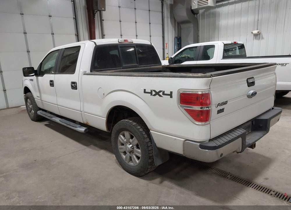 2011 FORD F-150 XLT VIN: 1FTFW1ET7BFB77677