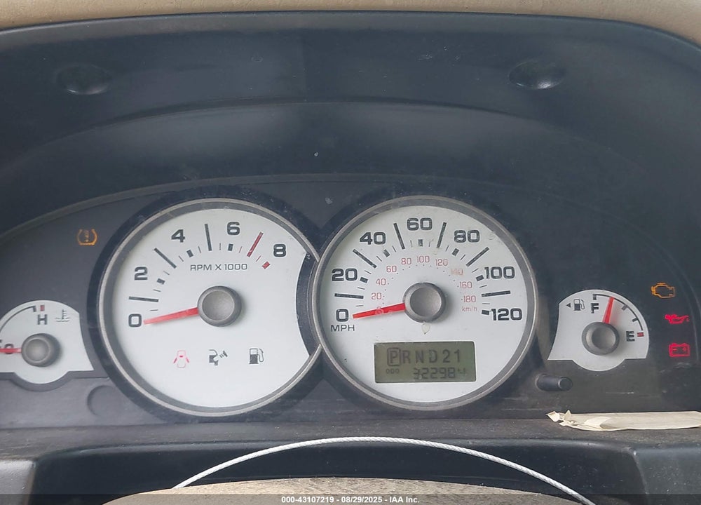 2007 FORD ESCAPE VIN: 1FMYU03ZX7KB25972