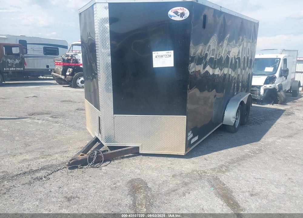 2022 QUALITY CARGO, LLC CARGO TRAILER 6X14 VIN: 50ZBE1429NN033806